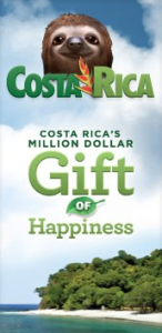 tourism growth for costa rica in 2011