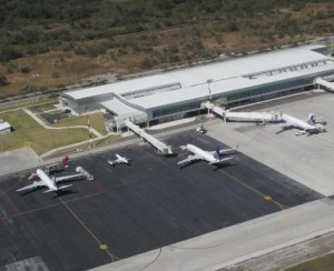 Aerial view of the Liberia International Airport in Costa Rica Aerial view of the Liberia International Airport in Costa Rica