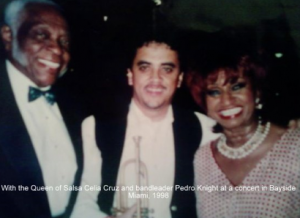 Celia Cruz and Pedro Knight