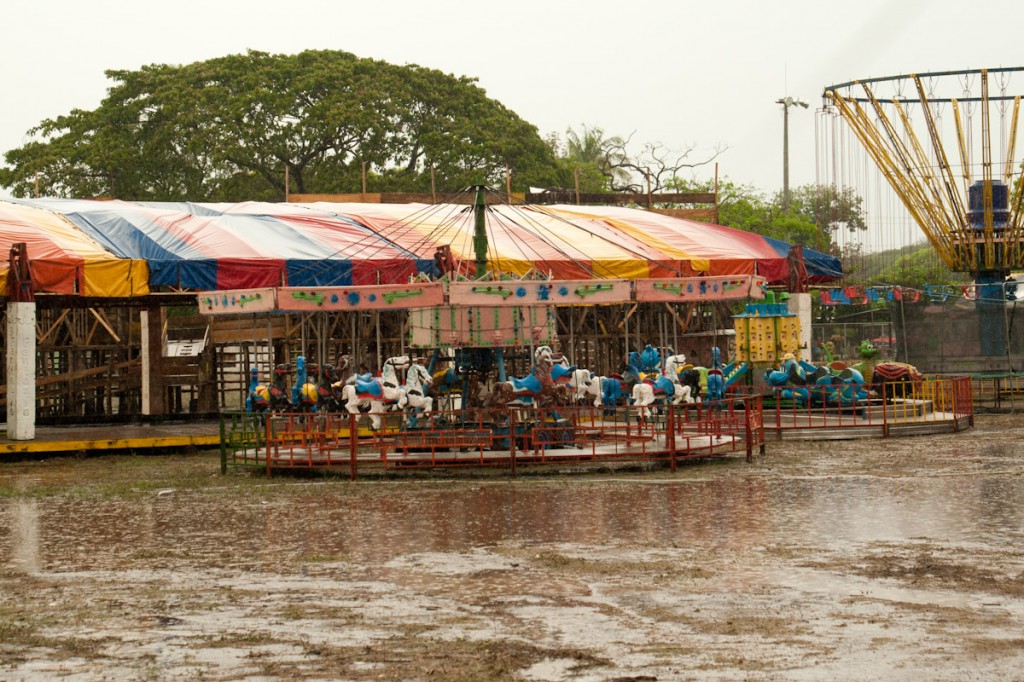 Flooded fair in Filadelfia Flooded fair in Filadelfia
