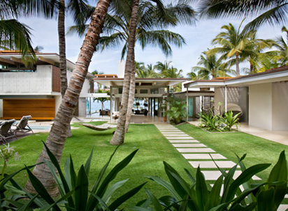 tropical house roofing