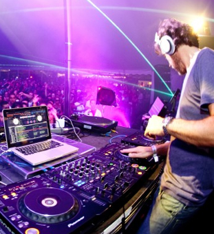 floating global dance party