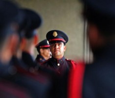 Costa Rica Honor Guard Police