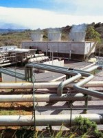 Miravalles geothermal power station, photo by ICE