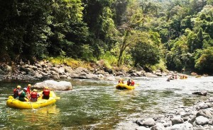Rafting on the Pacuare River