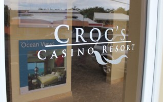 Sales office logo for Crocs Casino Resort Jaco