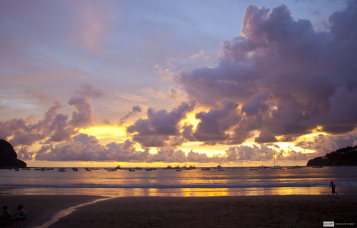 Ahhhh.  Sunset in San Juan del Sur.
