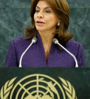 United Nations Laura Chinchilla Costa Rica