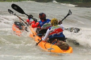 Adventure Race event kayaking