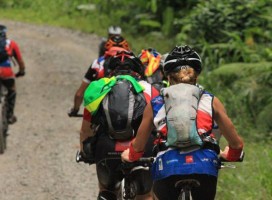 Adventure Race event mountain biking