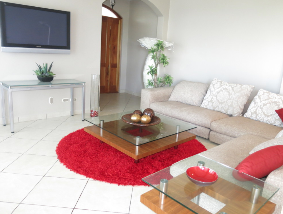 Livingroom and seating at Hotel Chantel