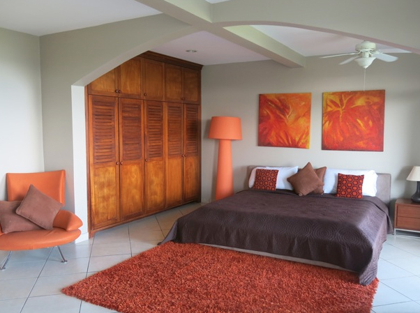 Master Suite Bedroom at Hotel Chantel