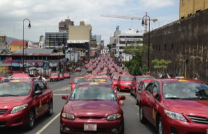 San Jose Costa Rica Taxi Cab