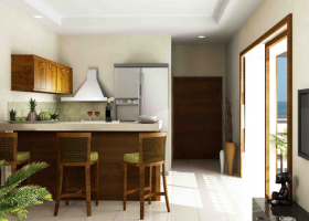 Kitchen in Jaco beach condo