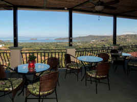 Rooftop Patio at Hotel Chantel in Playas del Coco