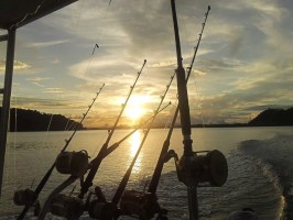 sunset over the Osa Peninsula