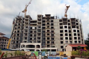 Croc's Casino Resort construction at 11 floors tall