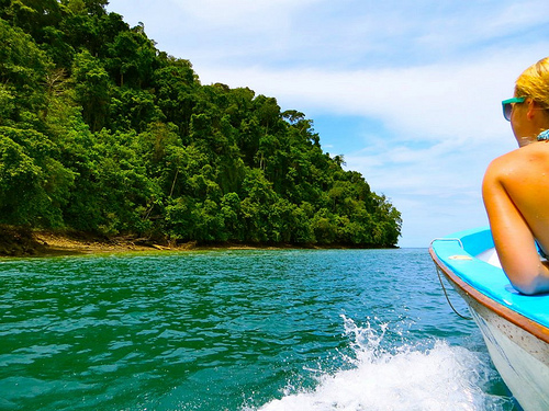 Boating in the Golfo Dulce Costa Rica