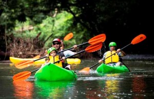 River kayaking in Sarapiqui