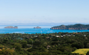 Stunning view from the patio of Hotel Chantel