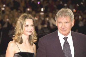 Harrison Ford and Wife Calista Flockhart. Wikimedia Commons