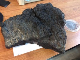 A baby volcanic rock in Costa Rica from the Turrialba volcano. Source: RSN