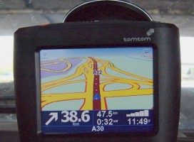 TomTom device. Wikimedia Commons