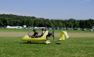 A gyrocopter in Europe. Wikimedia Commons