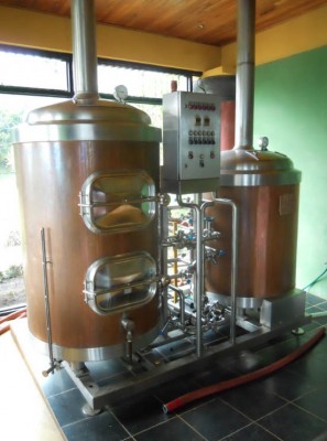 Brewing Equipment at Volcano Brewing Company Brewing Equipment at Volcano Brewing Company