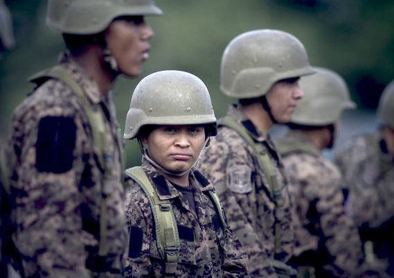 Mosquitia jungle of Honduras soliders Mosquitia jungle of Honduras soliders