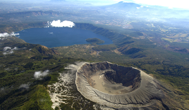 Coatepeque lake El Salvador