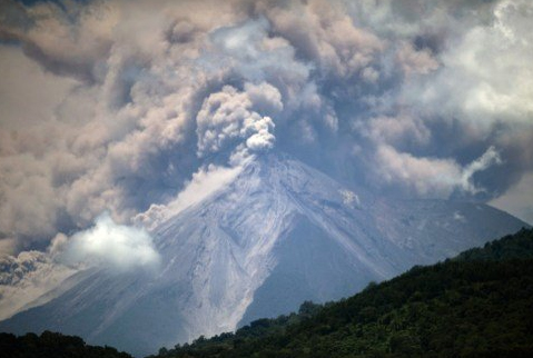guatemala volcano eruption