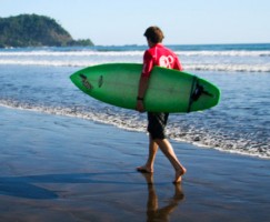 Surfing Jaco Beach Costa Rica