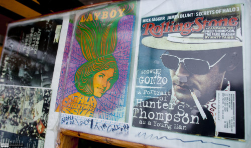 Past to present to past again.  Blurring the lines of time in print.