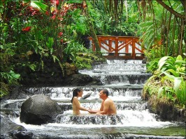 Tabacon resort hot springs