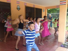 Celebrating Kid’s Day at Playa Hermosa School