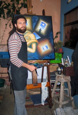 Costa Rican artist Juan Carlos Valverde