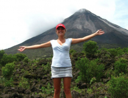 Mari Brenes Arenal Volcano