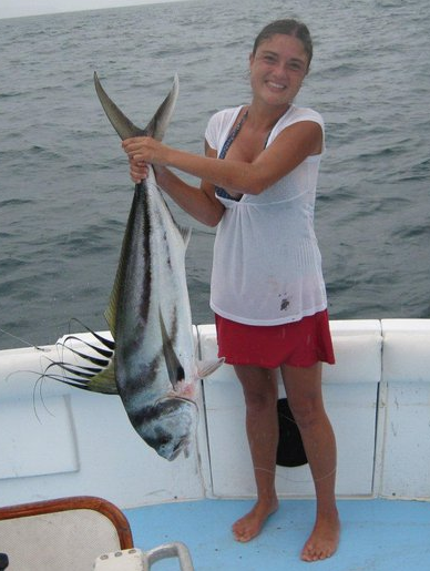 Mari Brenes Fishing