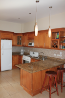 Kitchen in Paradizio Condos