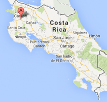 Liberia Guanacaste Map