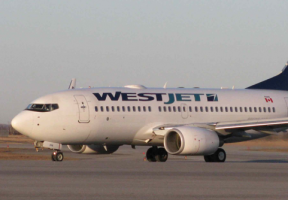West Jet airlines Guanacaste Costa Rica