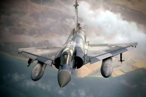 French Mirage fighter jet