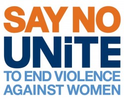 Stop violence against women