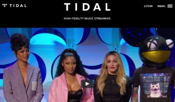 Tidal.com screenshot