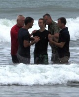 The baptism of Coady Nelson