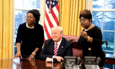 Diamond and Silk with President Trump