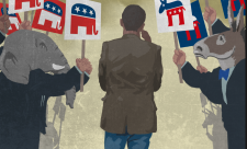 November Mid Term Elections, Independent Voter, Democrats, Republicans