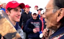 MAGA, President Trump, Catholic School march for life