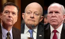 Corrupt Politicians, United States, Brennan, Clapper, Comey